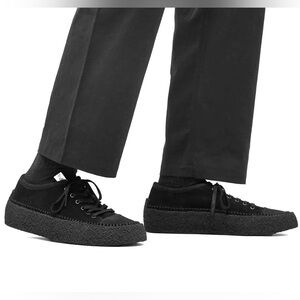 Clarks Men’s Black Suede Sneakers